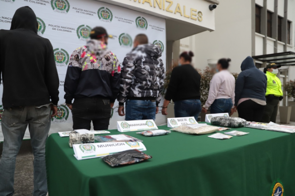 Resultados operativos de la operación "MALVERDE FASE II" Ocho personas capturadas