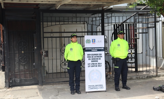 inmueble que era utilizado para actividades de microtrafico en cali