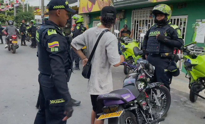 Policía Nacional fortalece seguridad en celebración de amor y amistad