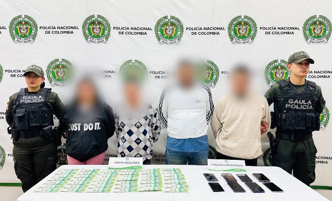 Estos son los capturados por el GAULA en Bogotá que suplantaban a la Segunda Marquetalia en Bogotá para extorsionar.