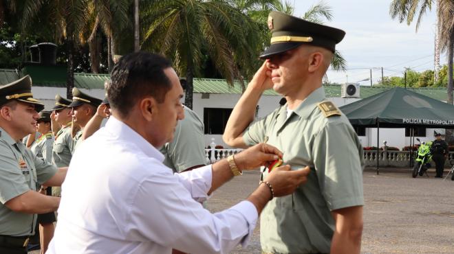 Ceremonia de policía 