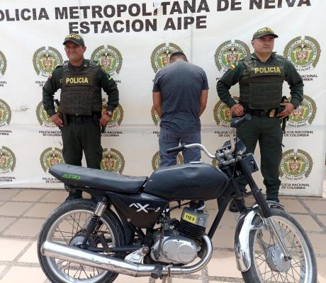 Policía metropolitana de Neiva implacable contra el hurto