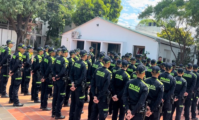 Son más de 1.500 uniformados que prestaran su servicio en sector urbano y rural. 