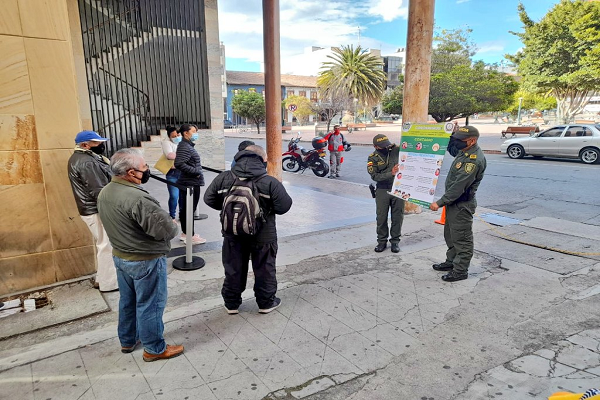 Recuerda utilizar los elementos de bioseguridad.