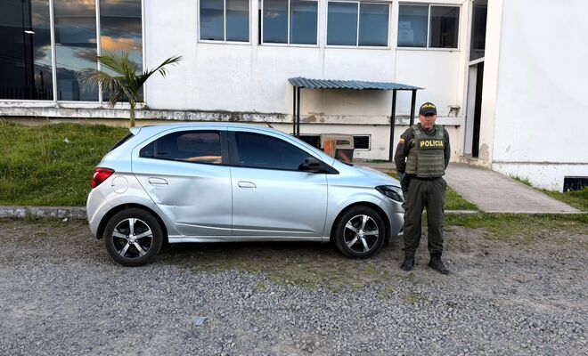 Recuperan vehículo hurtado en Nariño