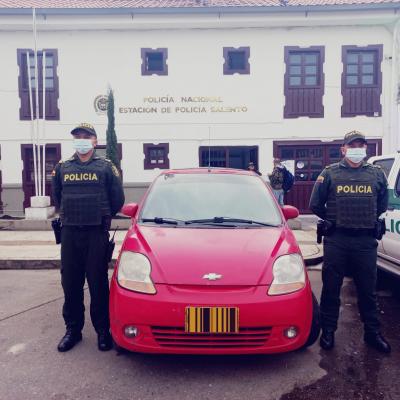 recuperación de un vehículo 