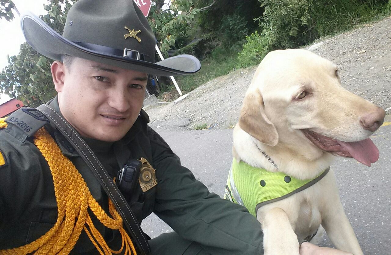 Binomio antidrogas en Neiva