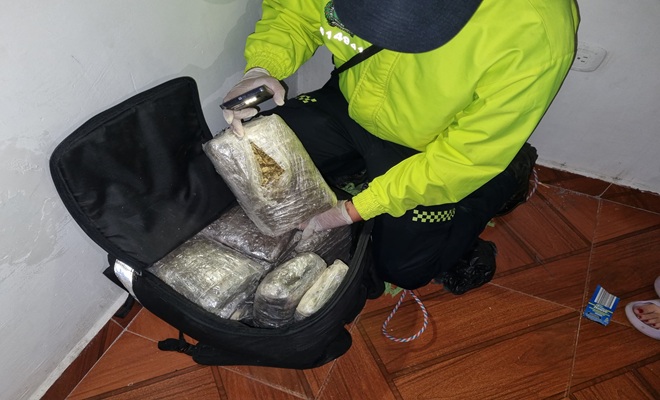 Estupefacientes incautados