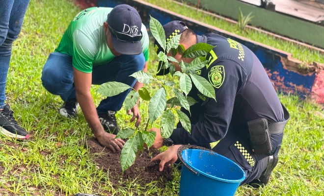 todos unidos por un solo propósito, el medio ambiente, la naturaleza depende de nosotros