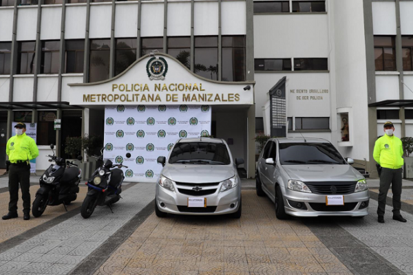 Fueron recuperados dos vehículos y dos motocicletas en Manizales Operativos contra el hurto de automotores