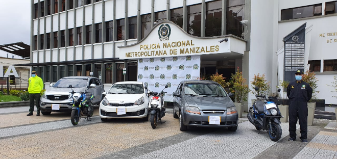 De acuerdo a las denuncias estos automotores habían sido hurtados bajo la modalidad de halado y atraco. Recuperamos tres vehículos y tres motocicletas