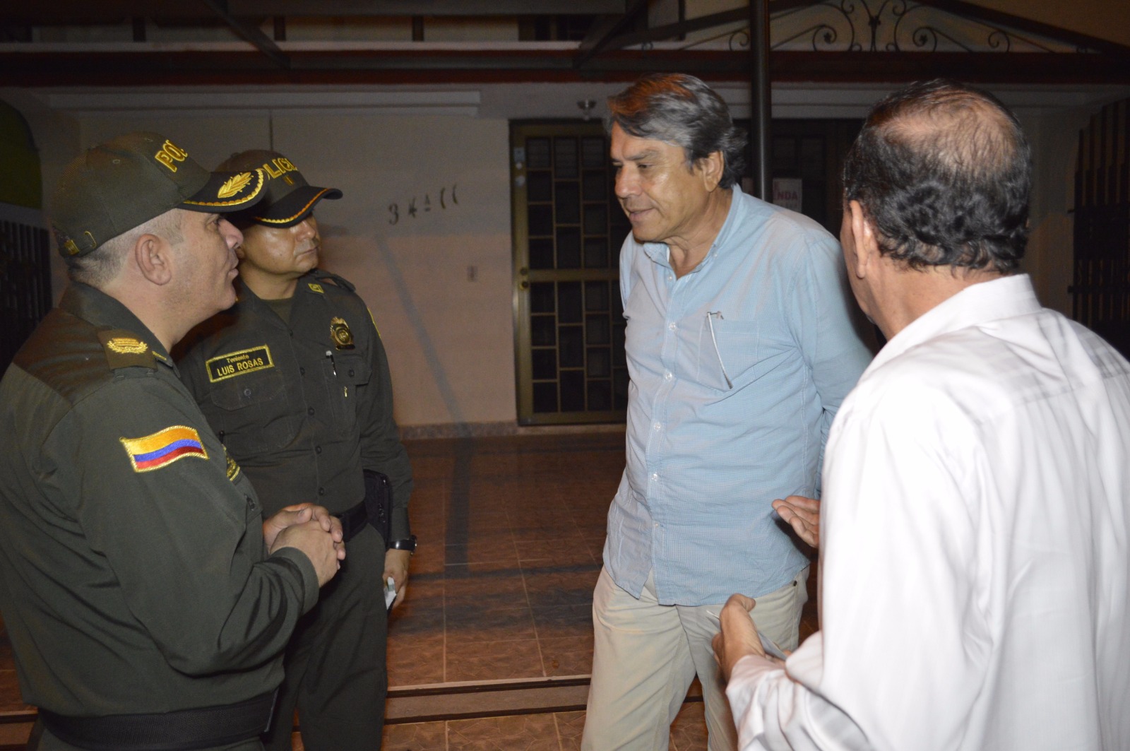 Comandante de la Policía metropolitana atiende a neivanos