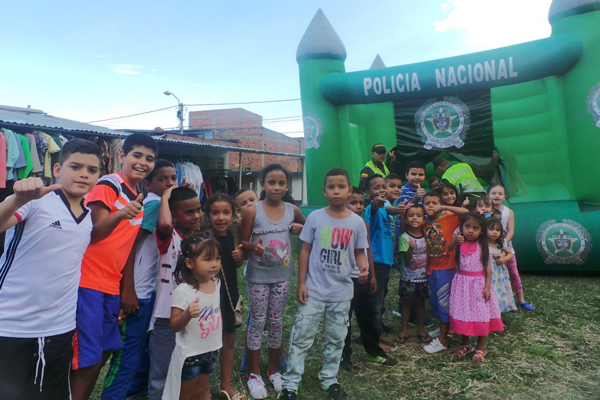 Una jornada de alegría con niños, niñas y adolescentes