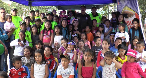 POLICIA NACIONAL gestion al parque pasto
