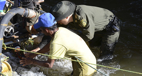 Dos Personas Capturadas En Barbosa Por El Delito De Explotación Ilícita De Yacimiento Minero 2581