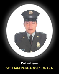 Fotografía del Señor Pt. William Alejandro Parrado Pedraza quien falleció en cumplimiento de su deber.