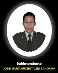 Subintendente JOSÉ MARÍA ARCENTALES SANGAMA