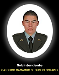 Fotografía del Señor Si. Católico Camacho Segundo Octavio quien falleció en cumplimiento de su deber.