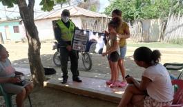 Puerta a puerta para prevenir el trabajo infantil en Zapayán trabajo infantil-dia mundial contra el trabajo infantil-magdalena-yo protejo la niñez