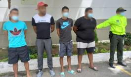 Propinamos duro golpe a la banda delincuencial “Tren de Aragua” Cuatro de sus integrantes fueron capturados mediante orden judicial y dos en flagrancia