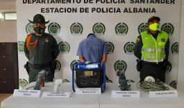 Capturamos en flagrancia a un hombre tras hurtar herramientas de una construcción Captura_Hurto_Albania