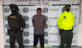 En tiempo récord la Policía Nacional captura responsable de homicidio en Tame En tiempo récord la Policía Nacional captura responsable de homicidio en Tame
