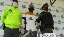 capturado_con_un_arma_de_fuego presunto_integrante_de_una_banda_delincuencial