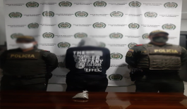 Capturamos a “Hernán” quien deberá responder por tráfico de estupefacientes El alijo incautado tiene un avaluó de $92.300