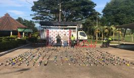 vehículo inmovilizado capturado y estupefacientes Nuevo golpe a las bandas del narcotráfico en el Huila