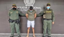 Asestamos contundente golpe al delito de hurto en el barrio El Callejón Capturado
