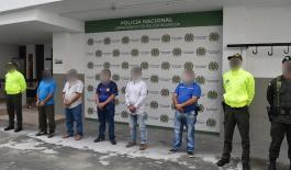 llevaban delinquiendo varios años en esta zona del Departamento de Risaralda captura de cinco personas por los delitos de contaminación ambiental