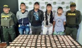 Capturamos cuatro personas por realizar rifas ilegales en el municipio de Chalán