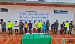 Desarticulación banda delincuencial “los tomas” en Puerto Carreño