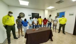 Instrumentalizaban menores para la comisión de los mismos. Nueve personas fueron capturadas del grupo delincuencial.