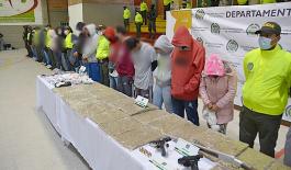 dieron un golpe contundente en el desarrollo de una operación, en coordinación con la Fiscalía General