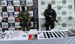 En trabajo conjunto y coordinado con Gaula militar realizamos toma sorpresa a la cárcel ‘Anayancy’ de Quibdó. Elementos incautados