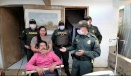 Hicimos feliz al señor Ángel Perdomo, un humilde agricultor que padece de una enfermedad huérfana Entrega_de_la_cama_hospitalaria