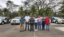 POLICÍA PONE A DISPOSCIÓN NUEVO PARQUE AUTOMOTOR PARA MUNICIPIOS EN URABÁ Nuevas patrullas entragadas a trevés del ministerio del interior están dispuestas para fortalecer la seguridad ciudadana