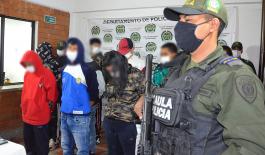 en el marco de la "Macro Operación Faraón” La Policía Nacional mediante el Grupo de Acción Unificada GAULA