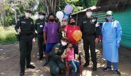 Comprometidos con la niñez con condiciones y necesidades especiales. El Departamento de Policía Guainía a través de su grupo de Infancia y Adolescencia viene adelantando campañas dirigidas a la protección y cuidado de nuestros niños, niñas y adolescentes con condiciones especiales