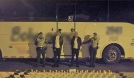 iba con destino a la ciudad de Medellín La ketamina estaba encaletada en dos partes del bus