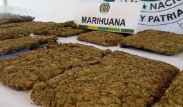 Incautamos tres mil gramos de marihuana en Casanare.