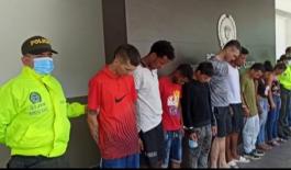 Diez personas capturadas, dedicadas al hurto a personas en la modalidad de atraco Captura banda delincuencial “los smartphones”