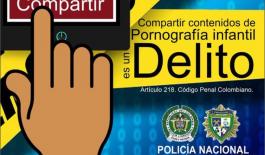 Policía Nacional invita a la comunidad de las Islas a trabajar unidos contra la pornografía infantil Policía Nacional invita a la comunidad de las Islas a trabajar unidos contra la pornografía infantil