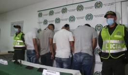 Capturados-Cali-por-hurto Persecución-Cali-capturados-cuatro-delincuentes