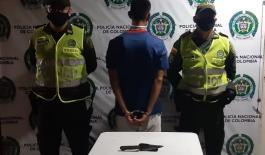 En medio de una riña agredió con arma blanca a su víctima Policía capturó un hombre por homicidio en Villavicencio