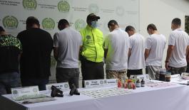 11 personas dedicadas a la comercialización de drogas sintéticas fueron capturadas Policía desarticuló grupo delincuencial “los sintéticos” en Villavicencio