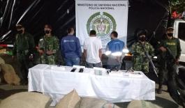 Mediante actividades de cierres de las vías En el municipio de Betulia fueron capturados 03 sujetos