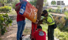 Los comedores fueron limpiados para posteriormente servirles la comida