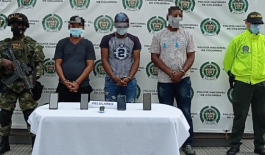 Policía Urabá captura por orden judicial a tres hombres Estas personas fueron capturadas por concierto para delinquir y homicidio agravado